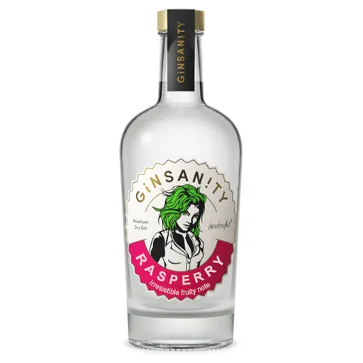 Ginsanity - Premium Dry Gin Raspberry