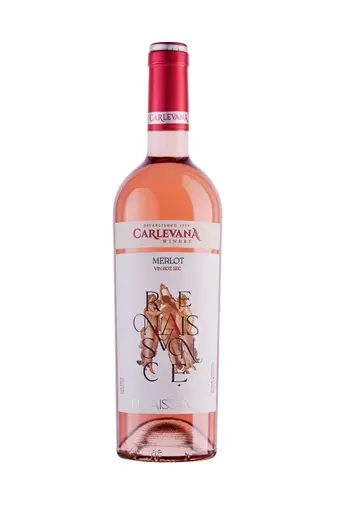 Vin rose sec Carlevana Winery Renaissance, Merlot