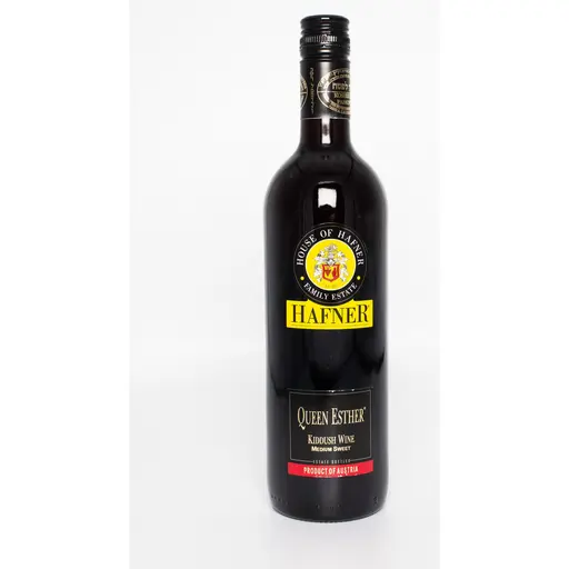 Vin BIO Hafner Queen Esther Rosu Demi-Dulce