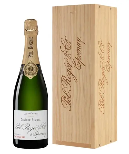 Pol Roger Champagne Brut Reserve Cuvee de Reserve Vinotheque 2004
