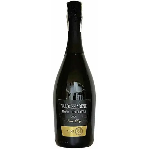 Prosecco, Ca' del Zercol, D.O.C.G. Extra Dry, galben deschis