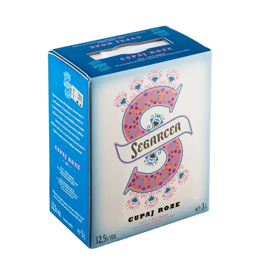 Vin Bag-In-Box Cupaj Roze, DOC Segarcea