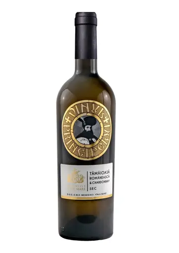Vanju Mare Vinul Principelui Tamaioasa Romaneasca & Chardonnay Alb, Sec