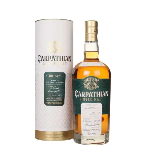 Alexandrion Carpathian Single Malt Whisky Romanian Wine Cask Collection Cabernet Sauvignon