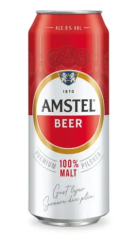 Bere blonda Amstel, doza