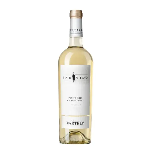 Vin alb sec Chateau Vartely Individo, Pinot Gris si Chardonnay