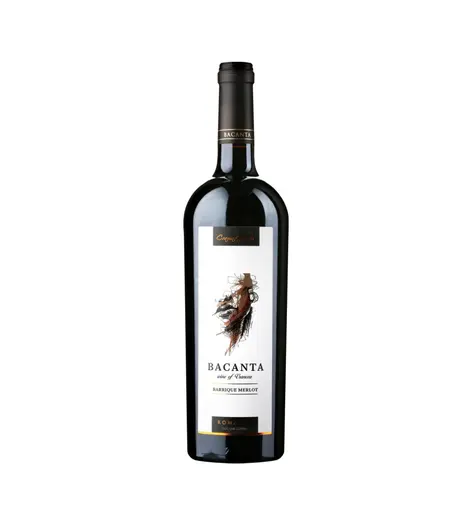 Bacanta Merlot Barrique Vin rosu sec DOC