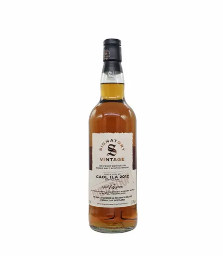 Signatory Caol Ila 13 Ani 2012 100 Proof Edition #70 Whisky