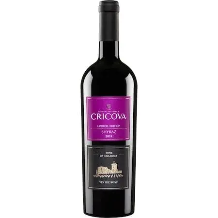 Cricova Vin Rosu Sec Shyraz Editie Limitata