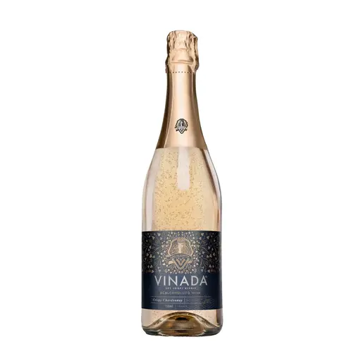 VINADA Crispy Chardonnay - vin spumant alb fara alcool