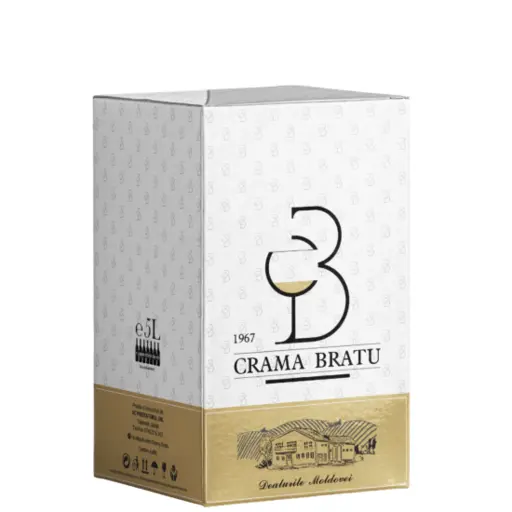 Crama Bratu vin bag in box Pinot Gris demisec