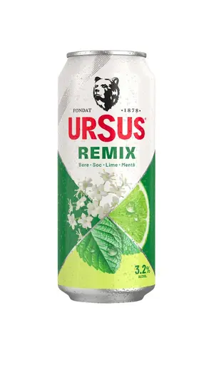 Ursus Bere blonda cu aroma de soc, menta si lime