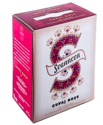 Domeniul Coroanei Segarcea vin rosu sec cupaj bag box