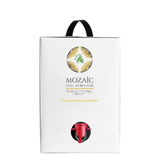 Jidvei Vin Alb Mozaic Muscat Ottonel BIB