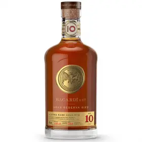 Rom negru Bacardi Grand Reserva 10 Years, Cuba