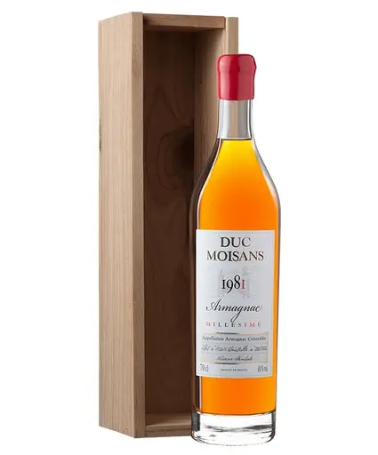 Deau Cognac Armagnac Duc Moisans 1981