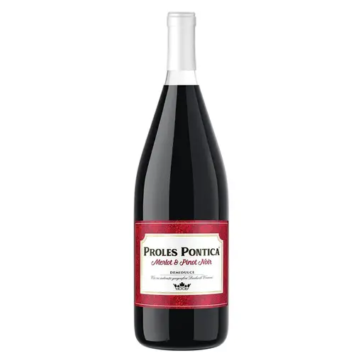 Vin rosu demidulce Beciul Domnesc Proles Pontica, Pinot Noir si Merlot