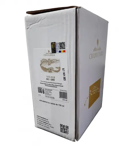 Crama Darie Bag in Box Alb Sec