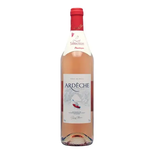 Vin rose Pierre Chanau Ardeche
