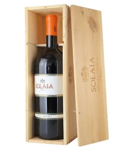 Antinori Solaia 2021 Toscana IGT Magnum in cutie de lemn