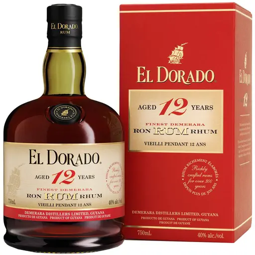 Rom El Dorado 12 YO, O.7L