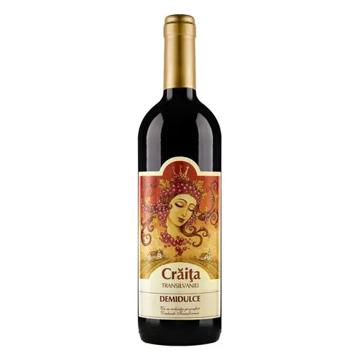 Vin rosu demidulce Jidvei Craita Transilvaniei