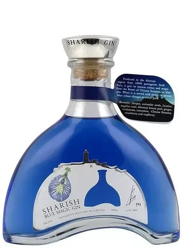 Sharish blue magic gin