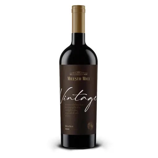 Vin rosu Vintage Merlot 2009, Milestii Mici
