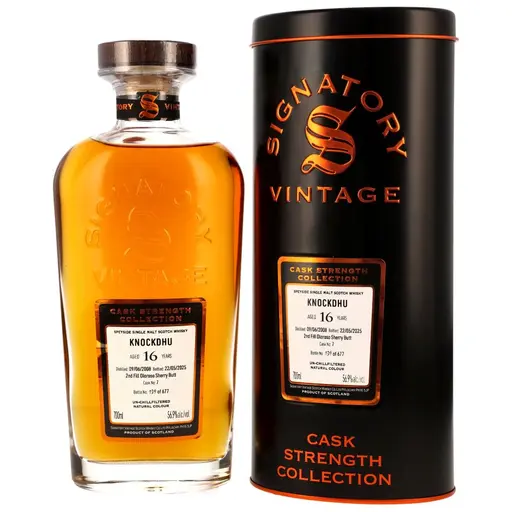 Signatory Vintage Cask Strength Collection Knockdhu 2008 16 Ani
