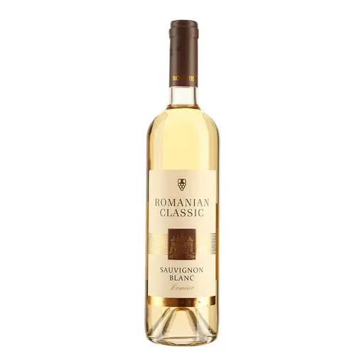 Vin Alb Rovinex Romanian Classic Sauvignon Blanc, Demisec