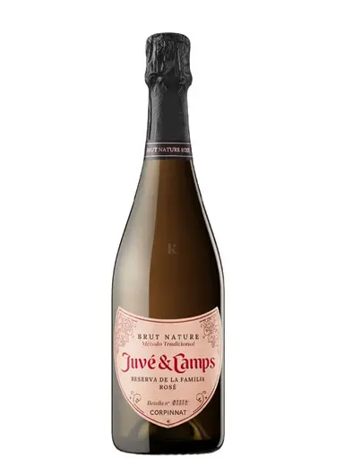 Cava Rose Juve & Camps Cava, Nature Reserva de la Familia, Brut, Metoda Traditionala