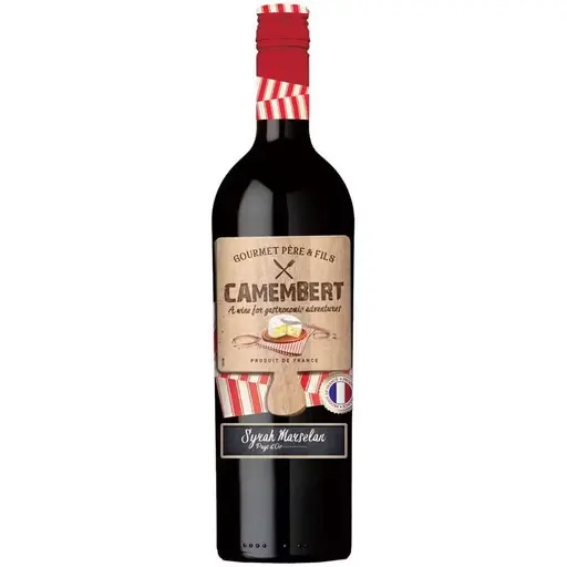 Vin Rosu Gourmet Camembert, Sec