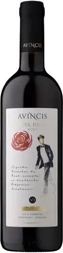 Vin rosu sec Avincis Domnul de Roua, Feteasca Neagra, Cabernet Sauvignon si Pinot Noir