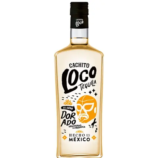 Tequila Dorado Reposado Cachito Loco