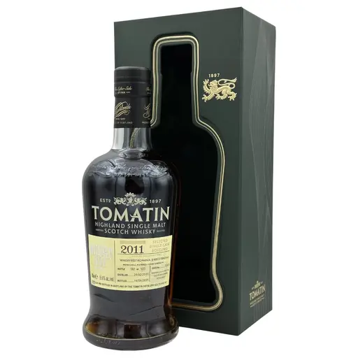 Whisky Tomatin Cask Strength 2011, single malt, 14 ani