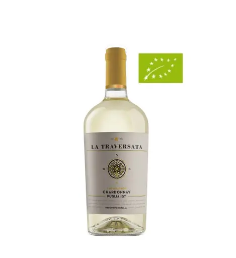 Corvezzo La Traversata Organic Chardonnay IGT Puglia - Vin Alb Sec - Italia