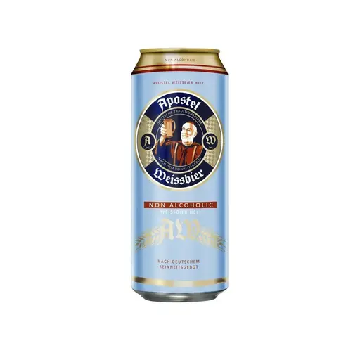Bere alba nefiltrata fara alcool Apostel