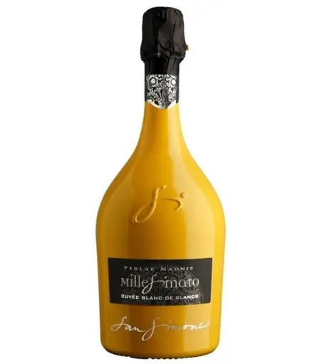 San Simone Perlae Naonis Cuvee Blanc de Blancs Brut Yellow Prosecco