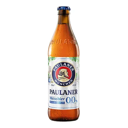 Bere nefiltrata fara alcool Paulaner