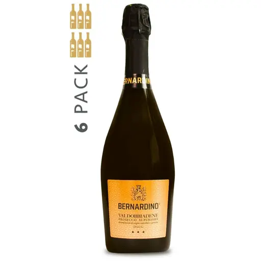 BERNARDINO EXTRA DRY Valdobbiadene Prosecco Superiore DOCG - Cutie 6 Sticle