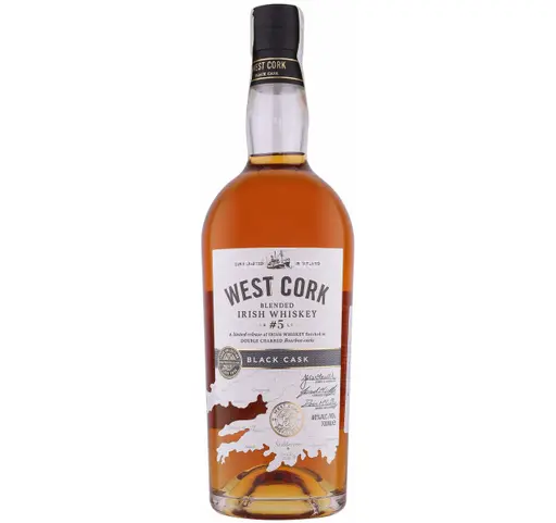 West Cork Black Cask Finished Blended Irish Whiskey