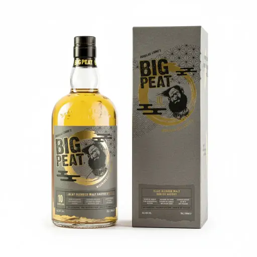 Whisky Big Peat Mizunara Edition 10 Ani