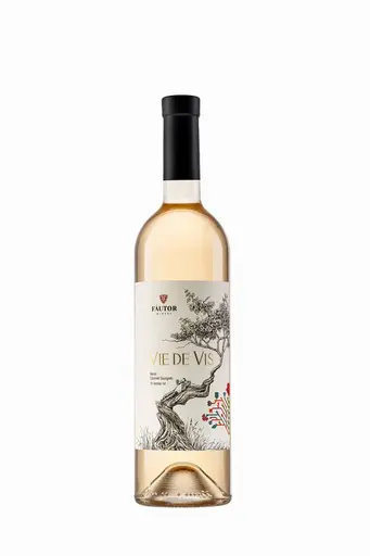 Vin rose demisec Fautor Vie de Vis, Merlot si Cabernet Sauvignon