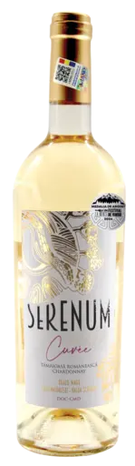 Vin alb demisec Serenum CUVEE Chardonnay & Tamaioasa Romaneasca