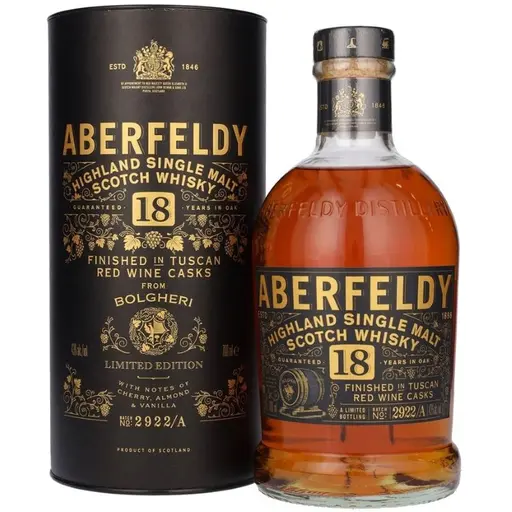 Aberfeldy Tuscan Red Wine Cask 18 Ani