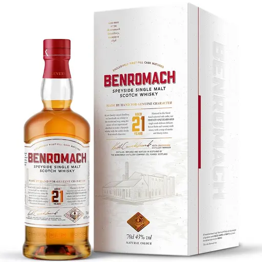 Benromach First Fill Cask Matured 21 Ani