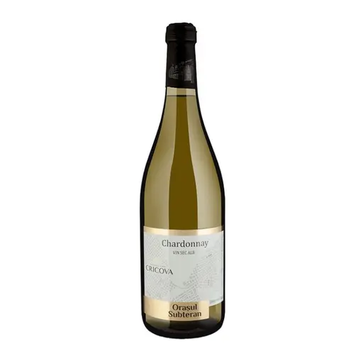 Cricova Vin Alb Sec Orasul Subteran Chardonnay