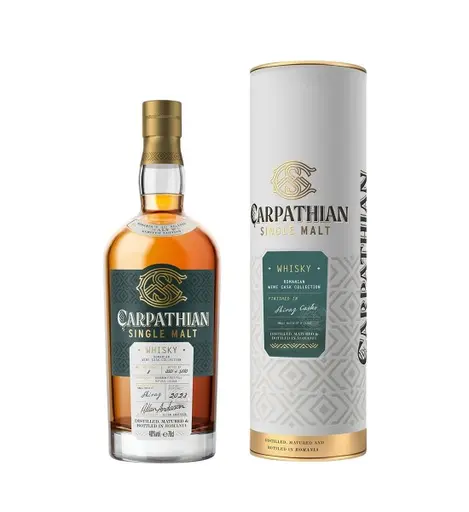 Alexandrion Carpathian Single Malt Whisky Romanian Wine Cask Collection Shiraz Casks