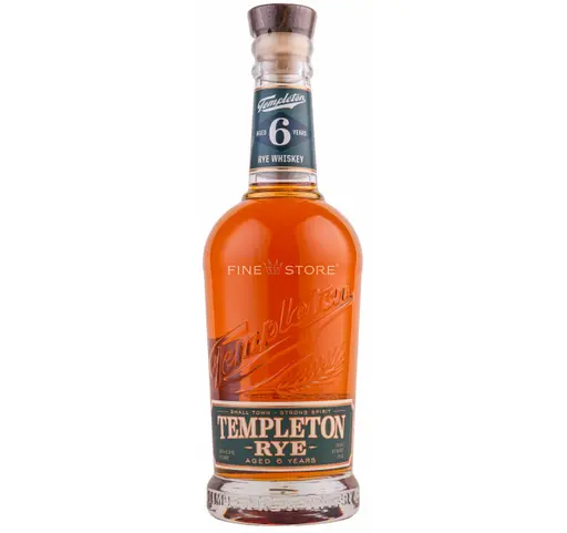 Templeton Straight Rye Whiskey 6 Ani