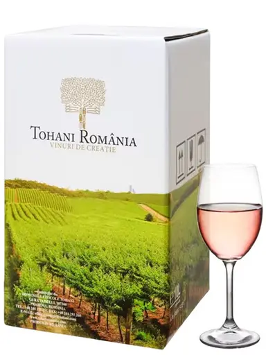 Domeniile Tohani Rose Demidulce Bag In Box